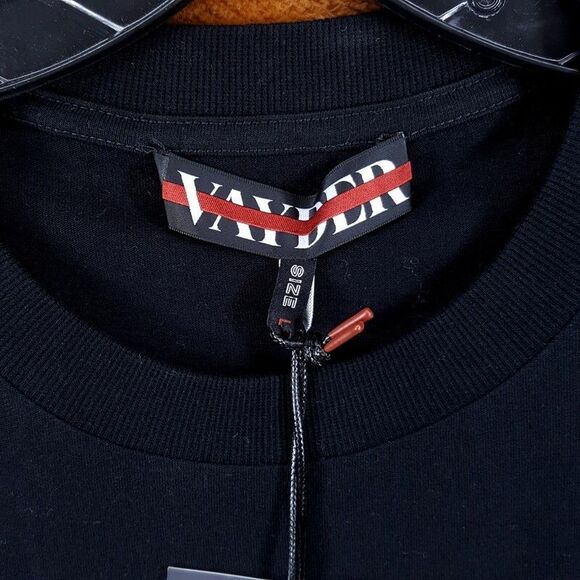 VAYDER Shirt Mens Large Black Pullover Crew Graphic Bike T-Shirt Tee Logo $195 - Picture 4 of 10